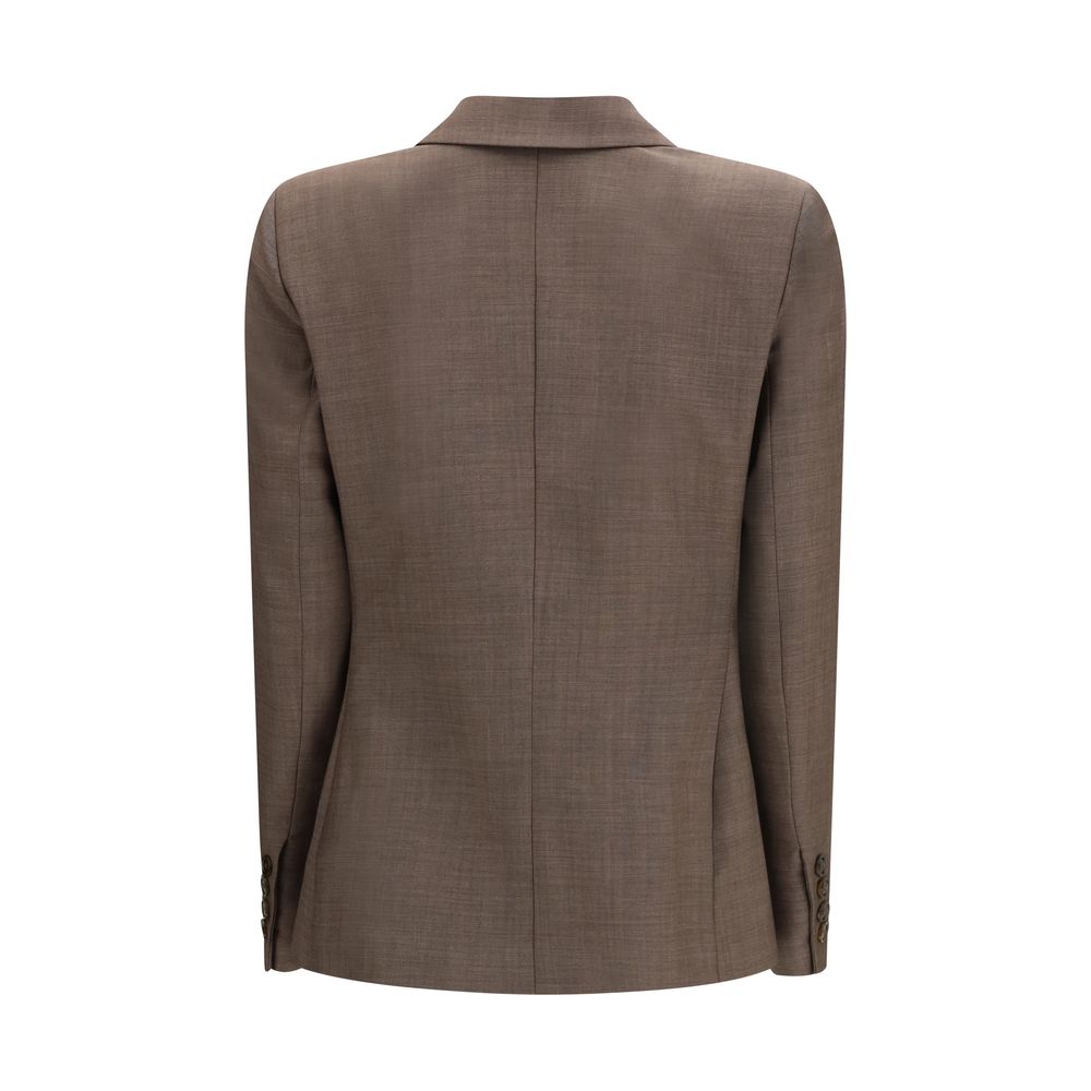 Brown Wool Blazer