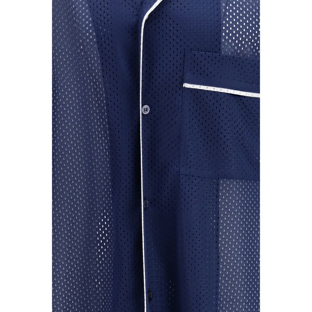 Blue Polyester Sportswear