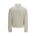 White Polyamide Bomber