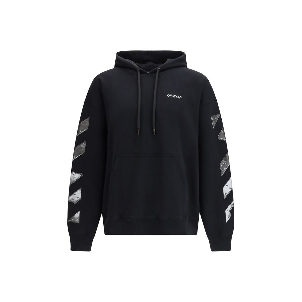 Black Cotton Sweatshirt