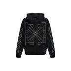 Black Cotton Sweatshirt