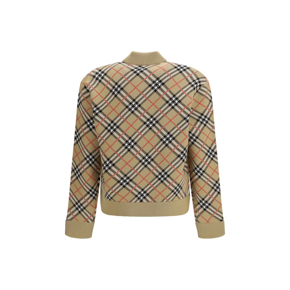 Beige Wool Bomber
