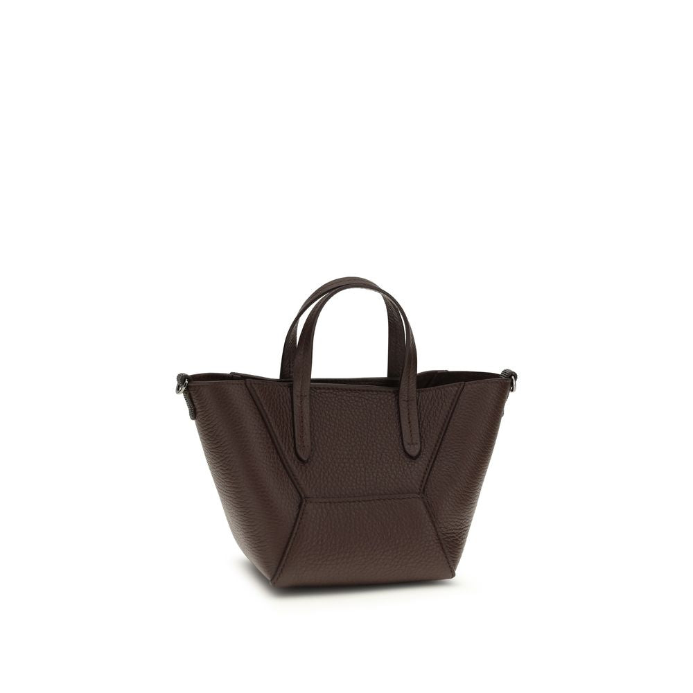 Bordeaux Calf Leather Bos Taurus Shoulder Bag