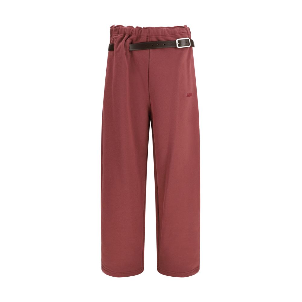 Multicolor Cotton Casual Pants