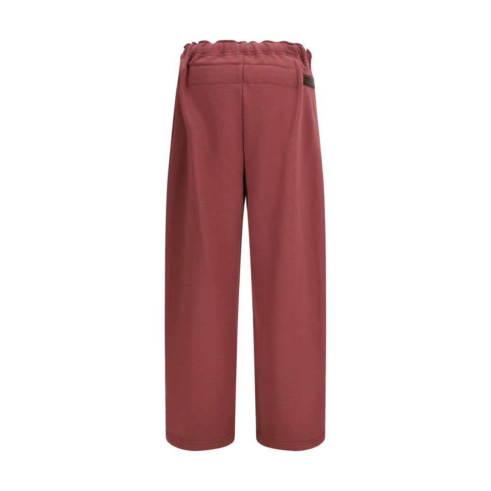 Multicolor Cotton Casual Pants