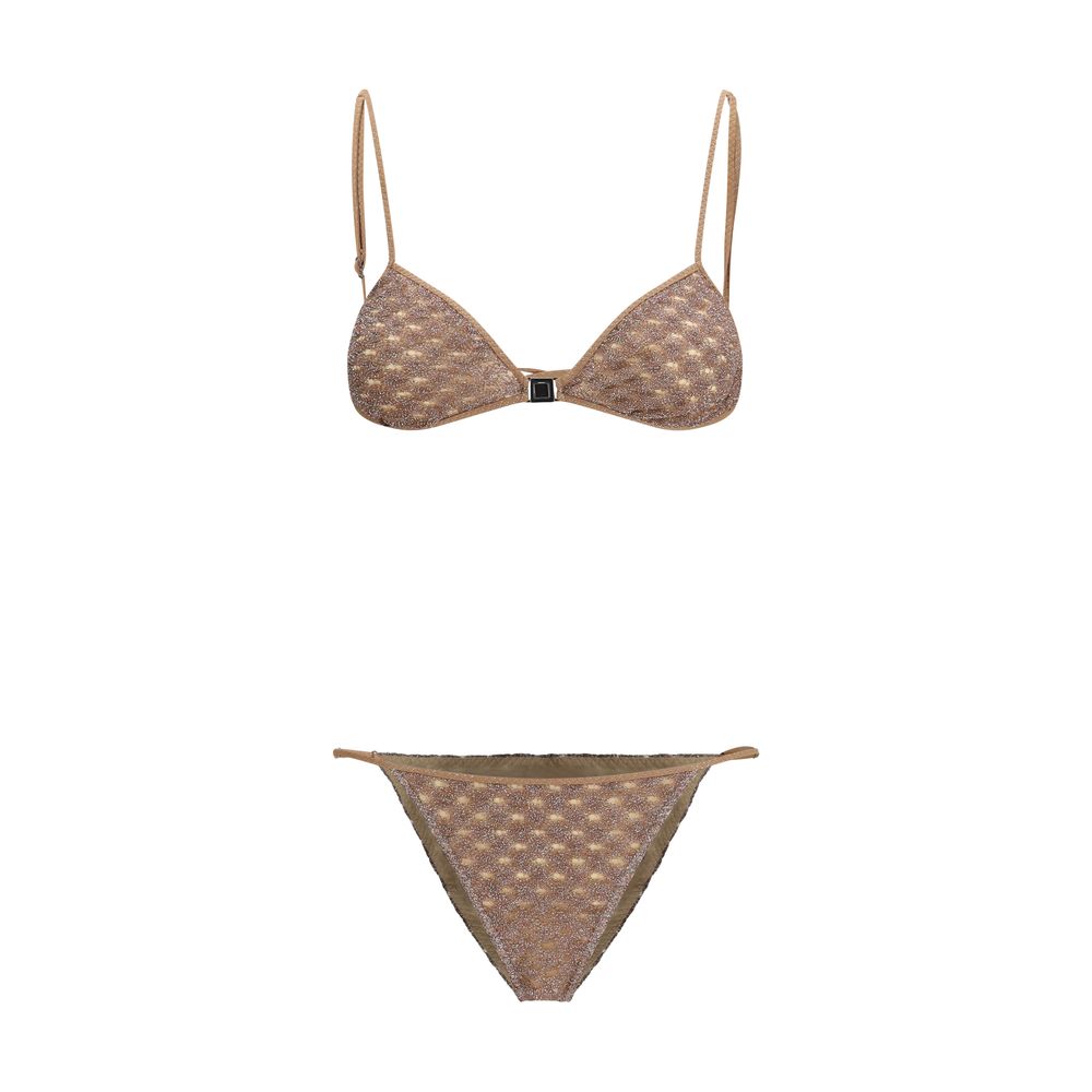 Brown Viscose Bikini