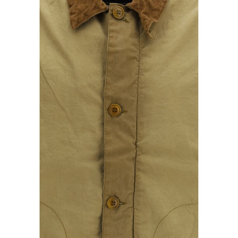Beige Cotton Coat