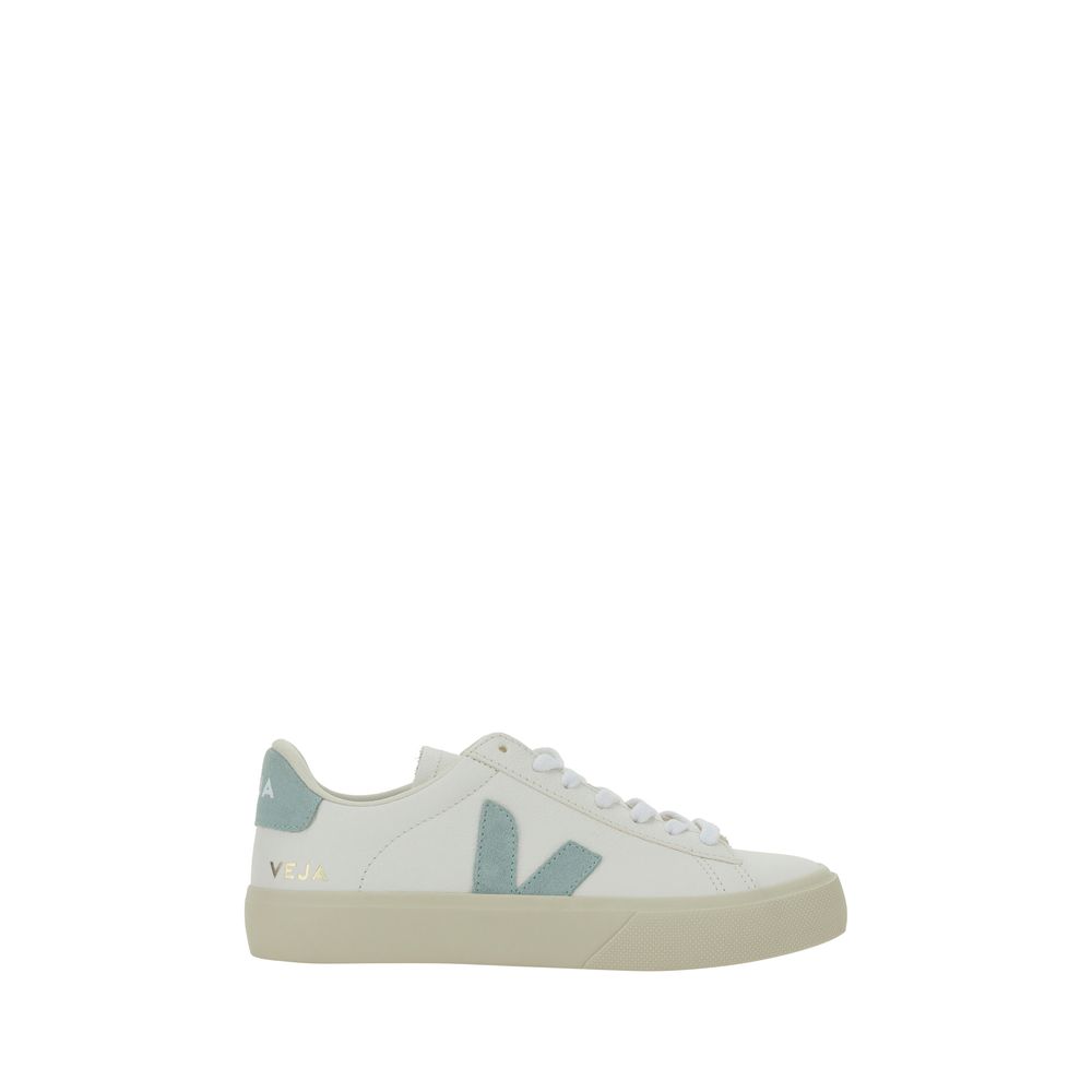 White Calf Leather Bos Taurus Low Top Sneakers