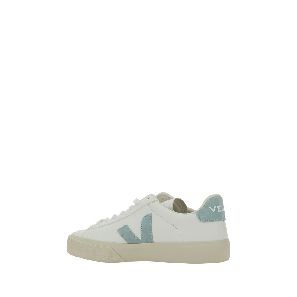 White Calf Leather Bos Taurus Low Top Sneakers
