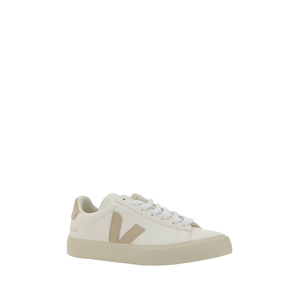 White Calf Leather Bos Taurus Sneakers