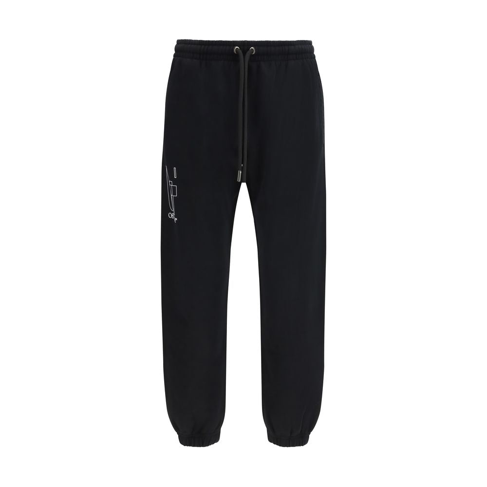 Black Cotton Joggers (Workout Pants)