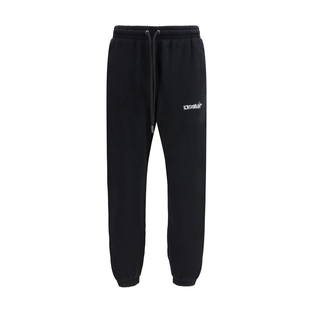 Black Cotton Joggers (Workout Pants)