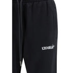 Black Cotton Joggers (Workout Pants)