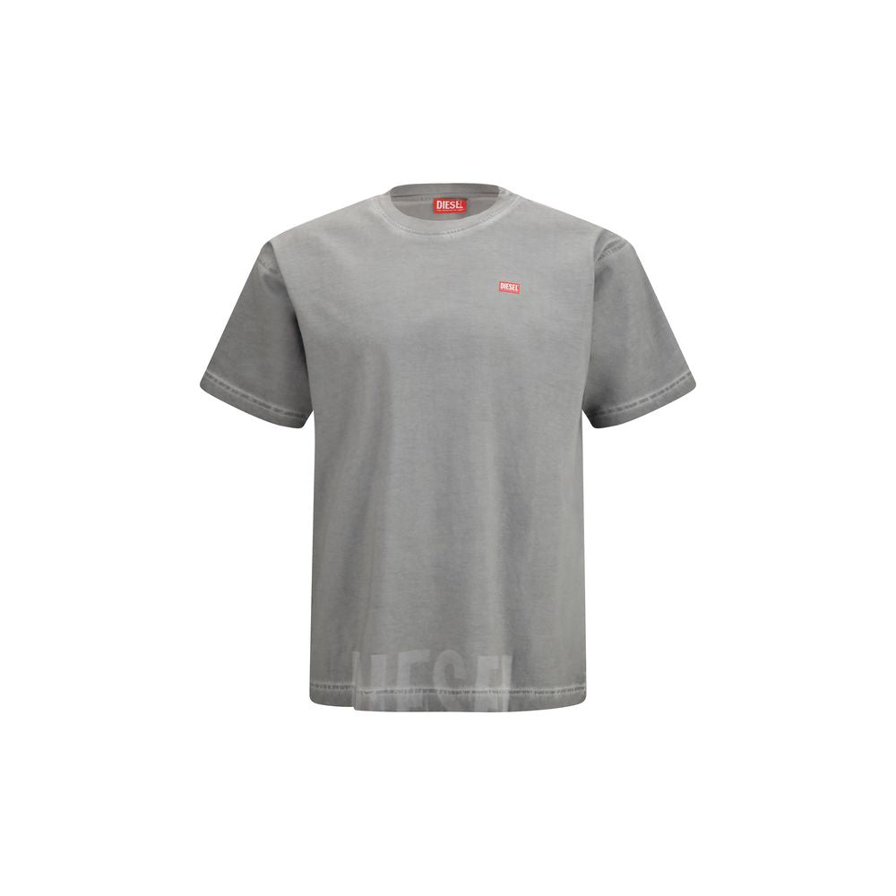 Gray Cotton T-Shirt