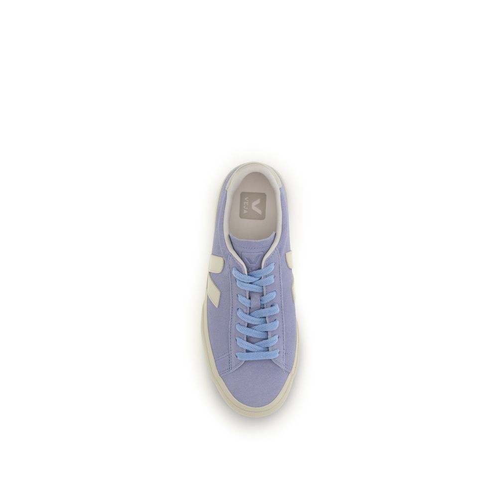 Blue Calf Leather Bos Taurus Low Top Sneakers