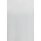 White Cotton Long Sleeve T-Shirt