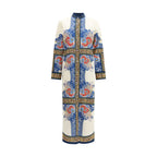 Multicolor Cotton Casual Dress