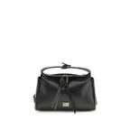 Black Calf Leather Bos Taurus Handbag