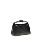 Black Calf Leather Bos Taurus Handbag