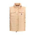 Multicolor Polyamide Sleeveless Jacket