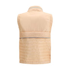 Multicolor Polyamide Sleeveless Jacket