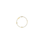 Bicolor Brass Bracelet