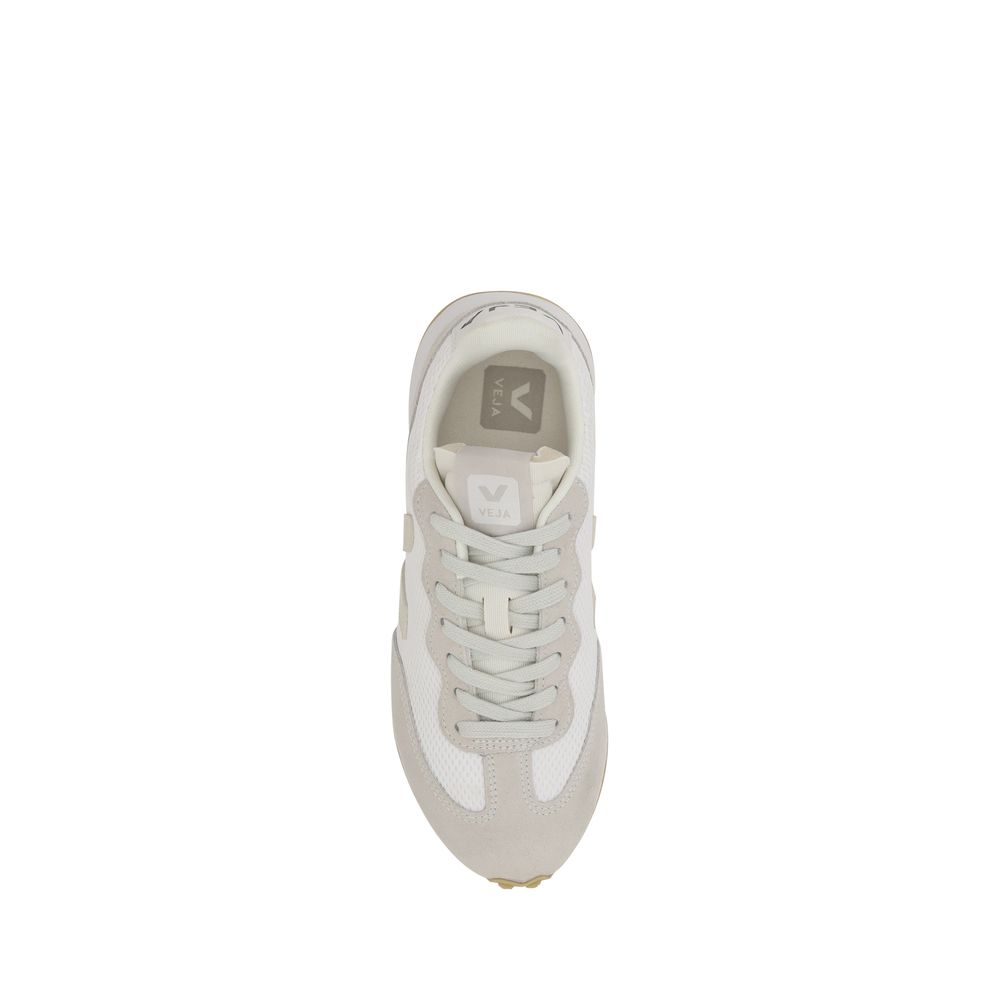 White Calf Leather Bos Taurus Athletic Sneakers