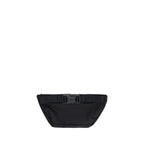 Black Polyester Clutch Bag