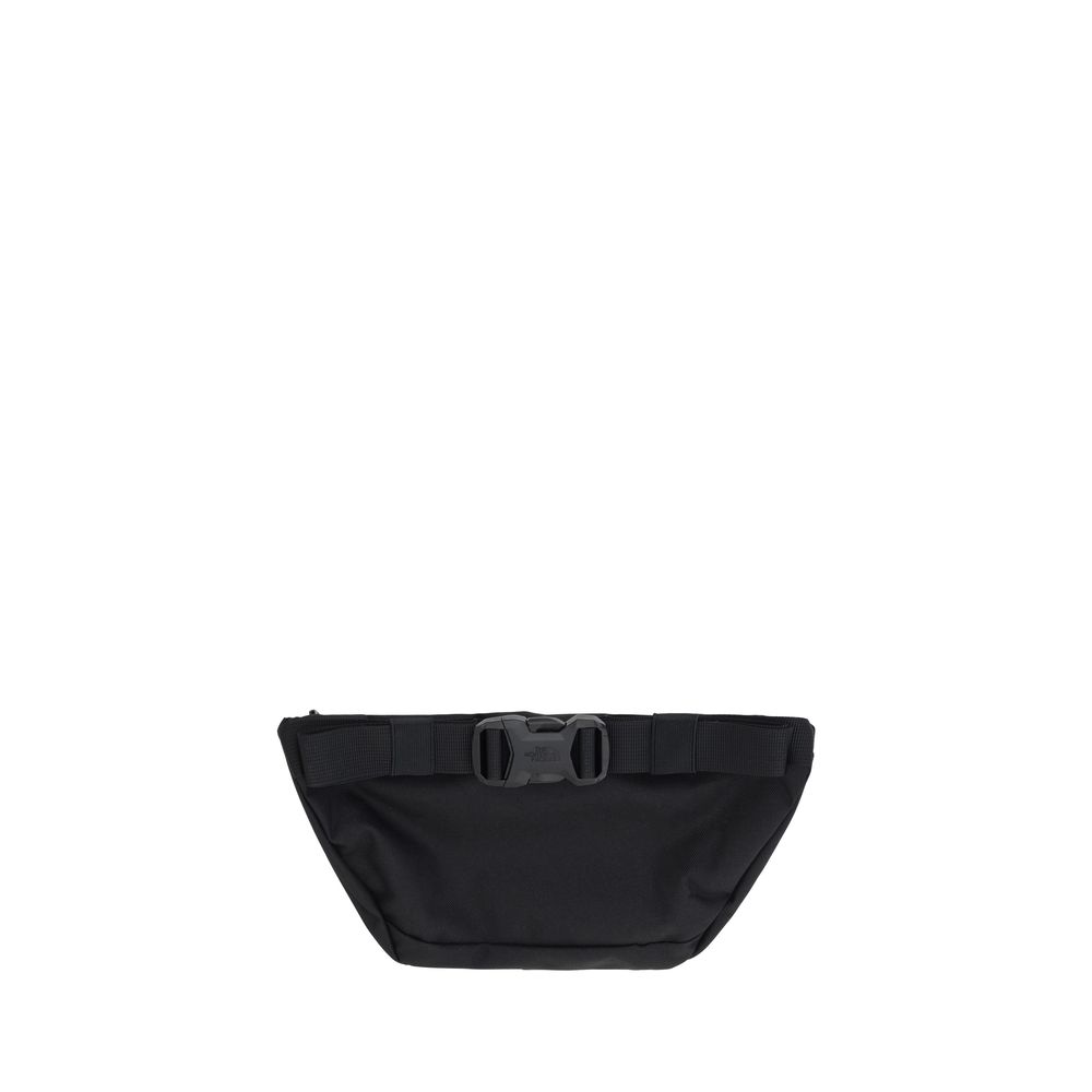 Black Polyester Clutch Bag