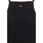 Black Viscose Casual Dress