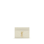 Beige Calf Leather Bos Taurus Wallet
