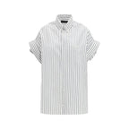 White Cotton Shortsleeve Shirt