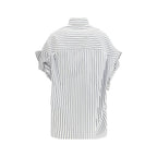 White Cotton Shortsleeve Shirt