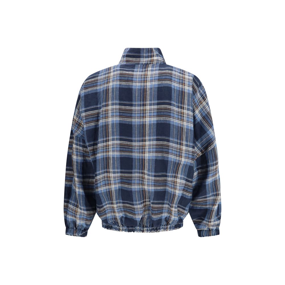 Brown Polyamide Bomber