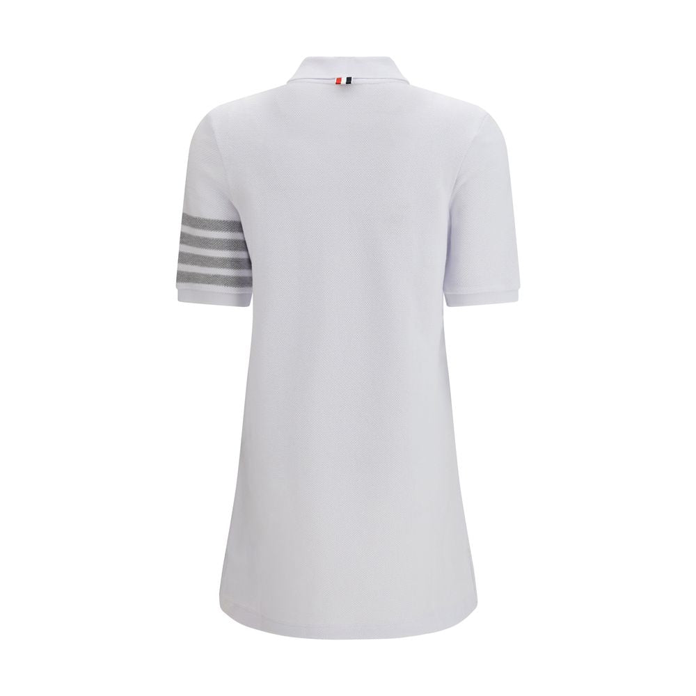 White Cotton Casual Dress