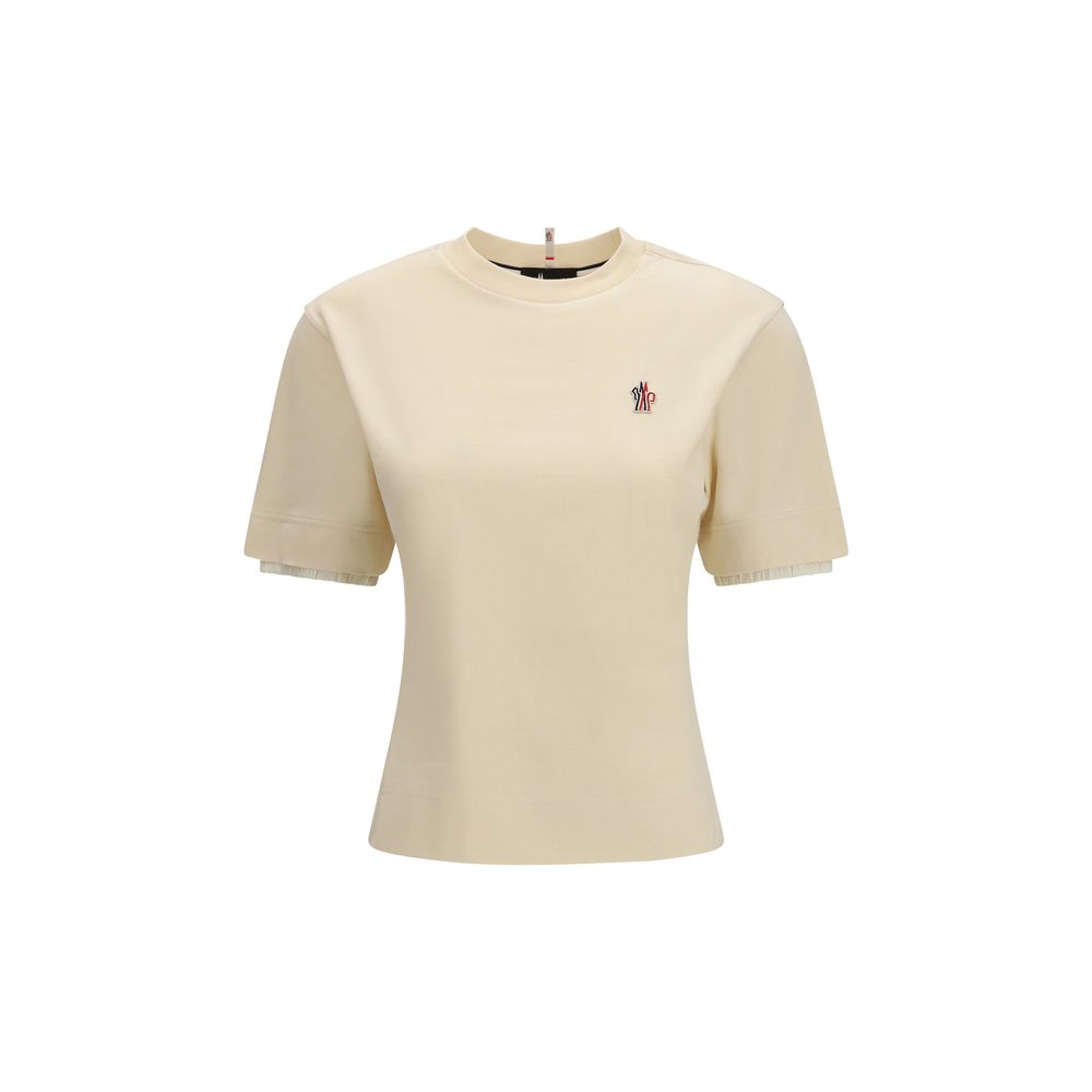 Beige Cotton T-Shirt