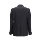Black Wool Oves Aries Blazer