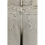 Beige Lyocell Bermuda Shorts