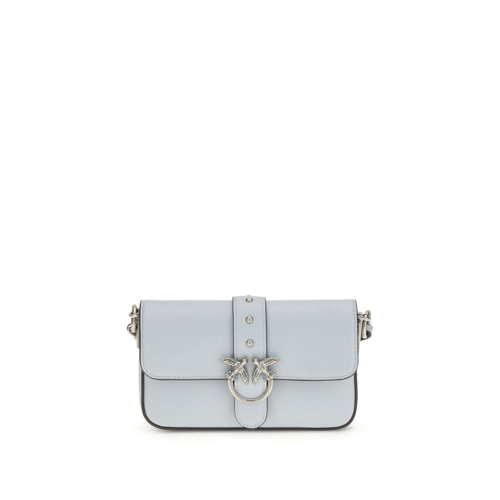 Blue Calf Leather Bos Taurus Shoulder Bag