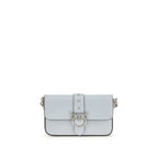 Blue Calf Leather Bos Taurus Shoulder Bag