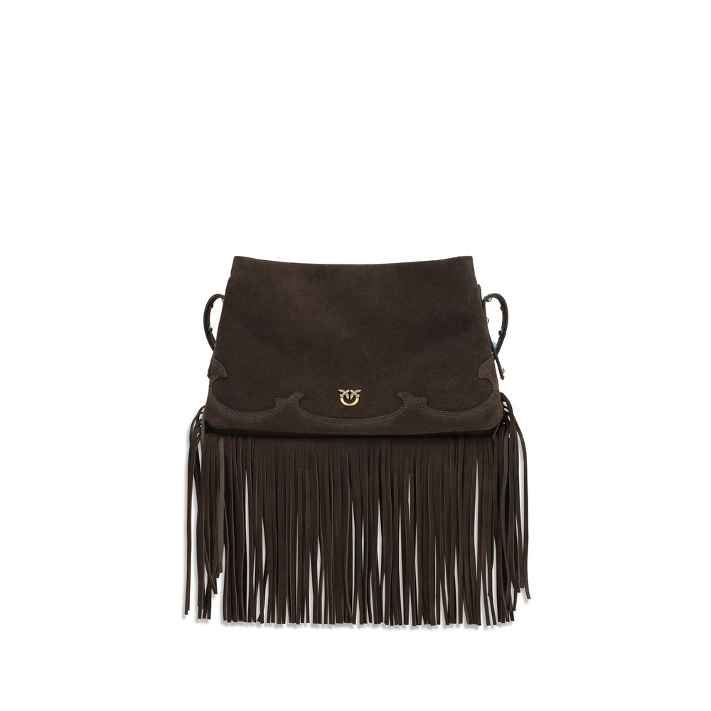 Sac à bandoulière en cuir de veau marron Bos Taurus