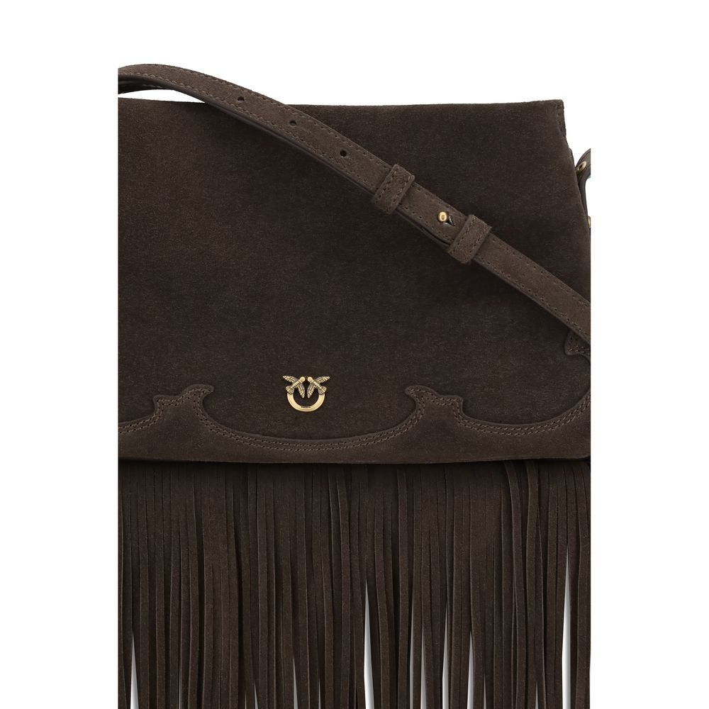 Sac à bandoulière en cuir de veau marron Bos Taurus