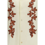 Bicolor Cotton Pattern Shirt