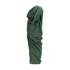 Bicolor Polyester Casual Dress