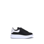 Black Calf Leather Bos Taurus Platform Sneakers