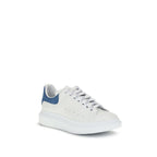 White Calf Leather Bos Taurus Platform Sneakers