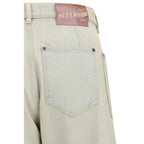 Blue Cotton Jeans Denim