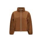 Brown Polyester Rain Coat