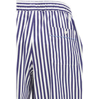 Multicolor Cotton Bermuda Shorts