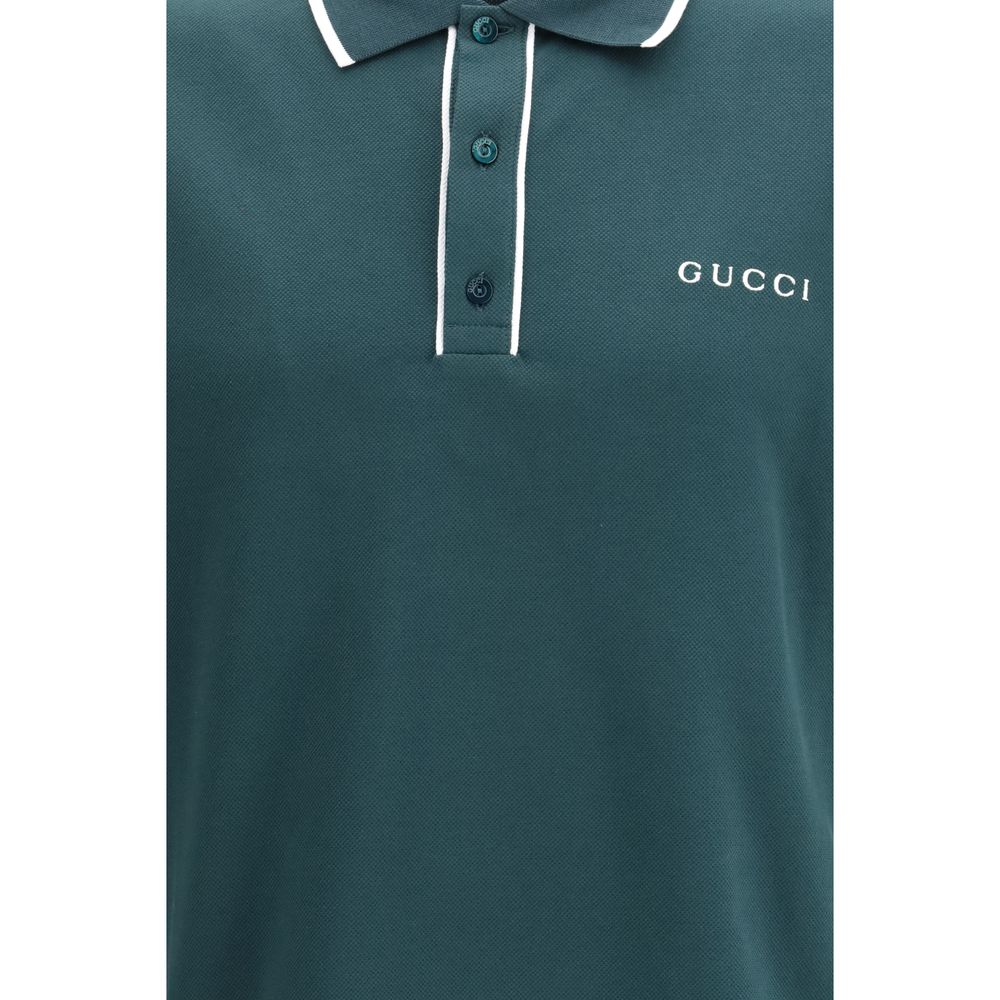 Bicolor Cotton Polo Shirt